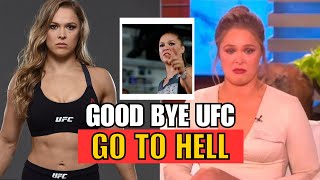 Ronda Rousey shuts down any hope for a UFC comeback [upl. by Aiam]