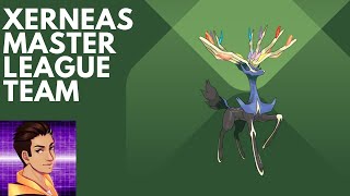 XERNEAS MASTER LEAGUE TEAM  GO BATTLE LEAGUE [upl. by Gnauq]