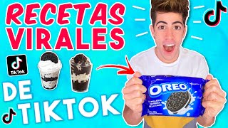 PROBANDO RECETAS VIRALES DE TIKTOK [upl. by Ibba]