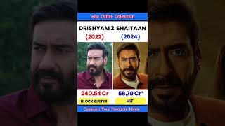 Drishyam 2 vs Shaitan movie comparison  box office collection [upl. by Ahsieuqal116]