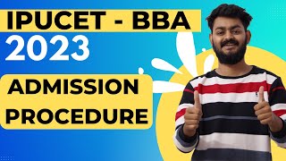 Complete admission procedure for IP university 2023 BBA  A to Z information [upl. by Mulvihill]