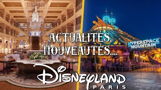 LACTUALITÉ DE DISNEYLAND PARIS Retour aux sources pour Space Mountain  Nouveautés [upl. by Emanuela]