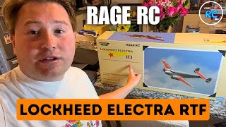 NEW Rage RC Lockheed Electra Unboxing amp Setup [upl. by Misty]