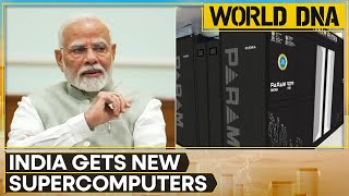 Indian PM Narendra Modi Launches Three Supercomputers  World DNA  World News  WION [upl. by Hanoy]