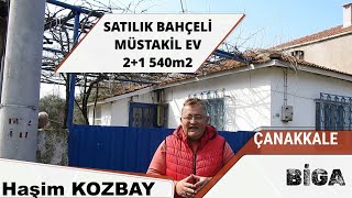 Satış dışı Çanakkale Biga Bahçeli Müstakil Ev 540m2 21 [upl. by Allin228]