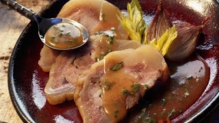 Recette  Tête de veau sauce ravigote [upl. by Yesac211]