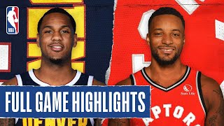 NUGGETS at RAPTORS  FULL GAME HIGHLIGHTS  August 14 2020 [upl. by Ayote]