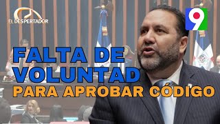 Genao lamenta falta de voluntad para aprobar el código penal  El Despertador [upl. by Alisun745]