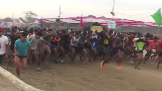 Indian Army Physical Fitness Test in open rally bharti 2019 in Hindi Live indian army running race [upl. by Kcirttap]