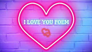 I Love You Poems for Him [upl. by Olfe533]