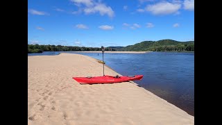 Kayaking the Wisconsin River  Gotham to Muscoda [upl. by Dena981]