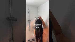 pov hair wash days are your therapy 💆🏽‍♀️ hairwashing hairwashday haircare thatgirl cleangirl [upl. by Urbani]