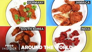 21 Popular Fried Chicken Dishes Around The World  Around The World [upl. by Eulalia]