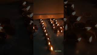 Tipuri pournima 2024 diya nature diwaligreetings diwaliwishes happydiwali love peace [upl. by Lowrance]