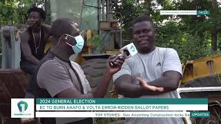 🔥 quotWe Told EC Firstquot 😱 NDC’s Benedict Boye Watches Faulty Ballots Burn 🗳️💥  GhanaPolls2024 [upl. by Conal]