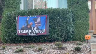 North Albany residents post yard signs ahead of 2024 elections [upl. by Ardnazil]