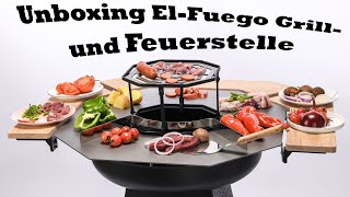 El Fuego® Grill und Feuerstelle 2in1 » AY0329 « [upl. by Cahra]