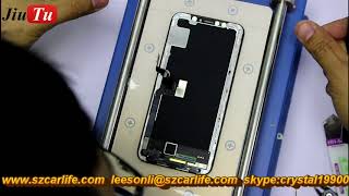 How To Replace iPhone X LCD Glass Screen  LCD Replacement [upl. by Nylorak]