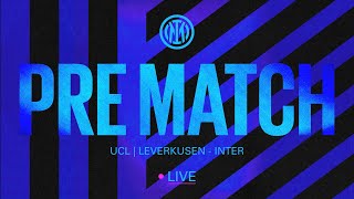 LIVE LEVERKUSENINTER ⚫️🔵  PRE MATCH SHOW 🙌 [upl. by Haskel]