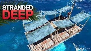 NEW MAIN MENU RAFT CANOPY amp YUCCA FARMING Stranded Deep 053 Update Overview [upl. by Monika257]