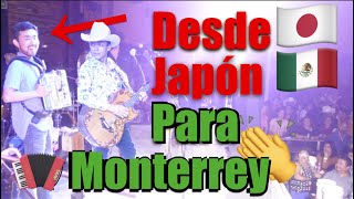 Japonés tocando en concierto NORTEÑO por primera vez con Ivan Flores [upl. by Gwenore]