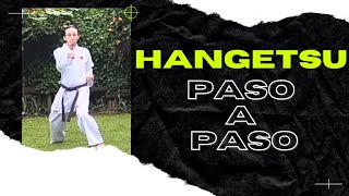 🥋 Hangetsu paso a paso Kata Shotokan Karate en Español [upl. by Simpson]