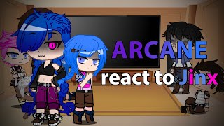 Past Arcane react to Jinx and Vi Part 1 RusEng [upl. by Assenaj75]