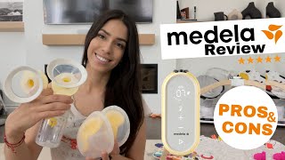 MEDELA FREESTYLE FLEX DOUBLE ELECTRIC BREAST PUMP  REVIEW  PROS CONS [upl. by Obediah]