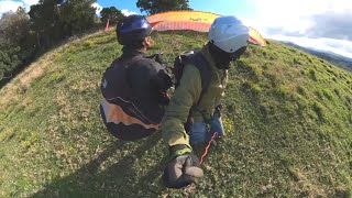 Tandem Paragliding Flight at Possums Australia [upl. by Sirron309]