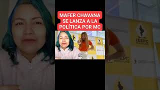 Mafer Chavana se lanza a la política mafer MaFerChavana maferchavanafans [upl. by Hwu]