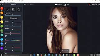 piZaps Quick Photo Editing Tutorial Tips to create Black and White portrait [upl. by Esorrebma854]