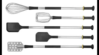 MATFER BOURGEAT ERGO RANGE OF GIANT KITCHEN TOOLS [upl. by Etteval456]