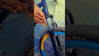 HOW TO OILED A SUSPENSION FORK😍 ✨ cyclemodification stuntbike viralvideo [upl. by Tra]