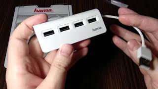 Hub USB Hama 4 x USB 20 ports [upl. by Uball]