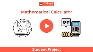 Student Project Ojas Srivastava built a Mathematical calculator App [upl. by Shanley]