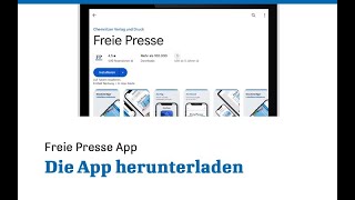 Freie Presse App Die App herunterladen 14 [upl. by Asial449]