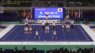 IFC Team Japan C  Powerful Kids Junior 1  Cheerleading World Championship 2023 Takasaki Japan [upl. by Berghoff]