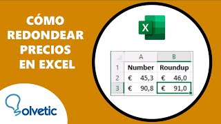 Como REDONDEAR PRECIOS en EXCEL [upl. by Barlow573]