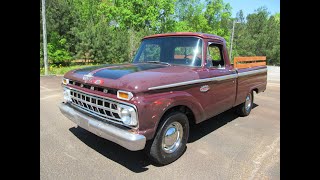 1965 Ford F100 Shortbed [upl. by Ecienahs]