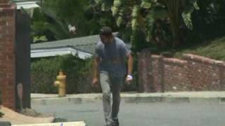 Shia LaBeouf taking a walk to a local food spot amp air drums his way home [upl. by Seabury]