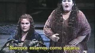 Elektra Richard Strauss Madrid Eva Marton 1998 PART 3 of 12 [upl. by Yllil]