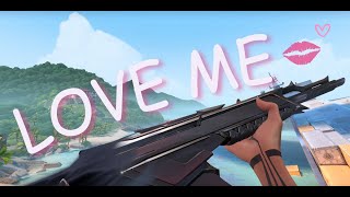 Love Me 💋  VALORANT HIGHLIGHTS 1 [upl. by Hterag]