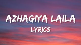 Azhagiya Laila  Lyrics Ullathai Allitha  Karthik Rambha [upl. by Ollie722]