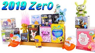 2019 Blind Boxes DCTC ZerO Opening BFFS Disney Spongebob The Simpsons Kinder Joy Surprise Eggs [upl. by Nodrog]