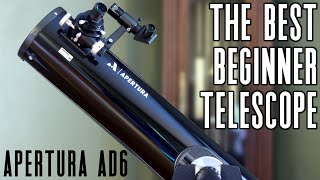 The Best Telescope for a Beginner  Apertura AD6 Review [upl. by Akcirehs]