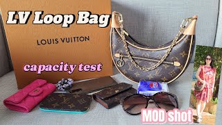 Louis Vuitton Loop bag whats fitcapacity MOD shot 3 way mix amp match whats in my bag [upl. by Anuqahs]