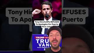 Tony Hinchcliffe takes a stand for comedy REFUSES to apologize for Puerto Rico joke [upl. by Burack]