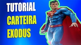 Carteira Exodus  Wallet Exodus Como Usar Tutorial [upl. by Maryjane]