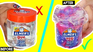 FIXING Elmers Slime Gue extreme slime makeover part 3 [upl. by Aspasia]