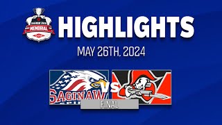 2024 Memorial Cup Highlights May 2624  Saginaw Spirit vs Drummondville Voltigeurs [upl. by Lamoree563]